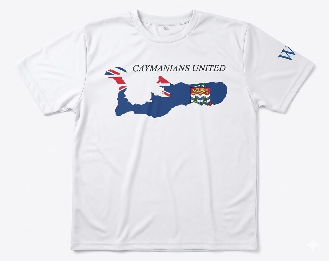 CAYMANIANS UNITED MAP TSHIRTS